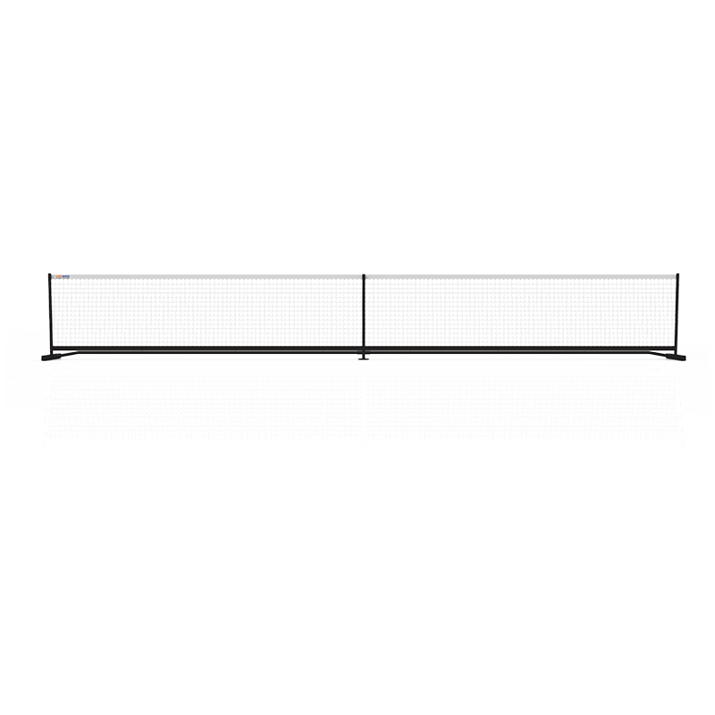 UHS-0805鋼結構便攜式匹克球柱、網（黑色）
